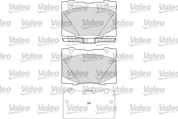 Brake Pad Set, disc brake (601669)