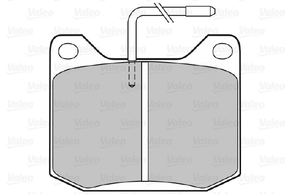 Brake Pad Set, disc brake (598174)