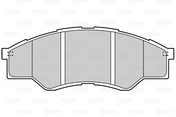 Brake Pad Set, disc brake (601545)