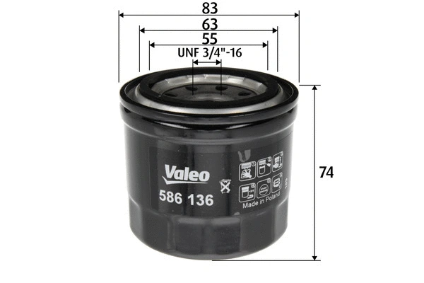 Oil Filter (586136)