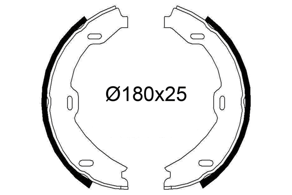 Brake Shoe Set (564276)