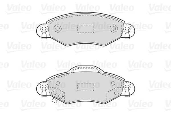 Brake Pad Set, disc brake (301736)