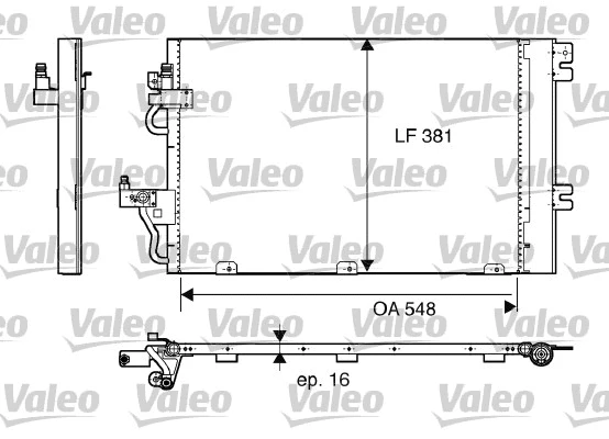 Condenser, air conditioning (817839)