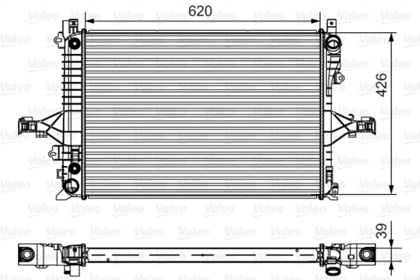 Radiator, engine cooling (735539)