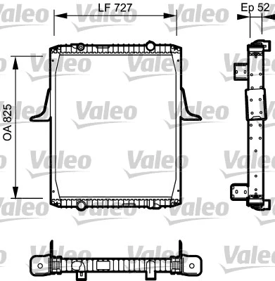 Radiator, engine cooling (732336)