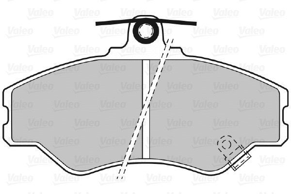 Brake Pad Set, disc brake (598634)