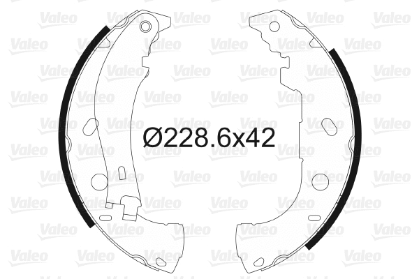 Brake Shoe Set (562646)