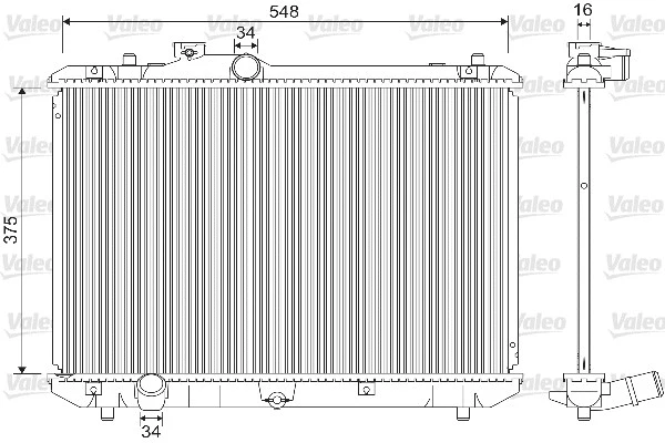 Radiator, engine cooling (733216)