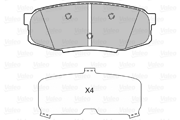Brake Pad Set, disc brake (601340)