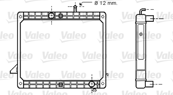 Radiator, engine cooling (733421)