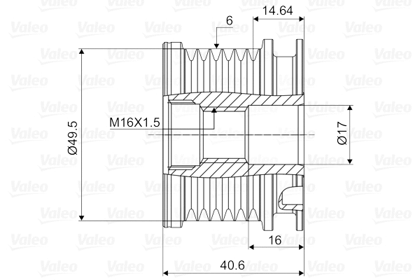 Alternator Freewheel Clutch