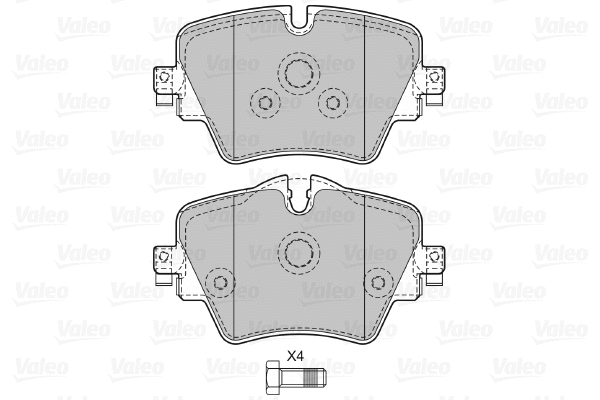 Brake Pad Set, disc brake (601470)