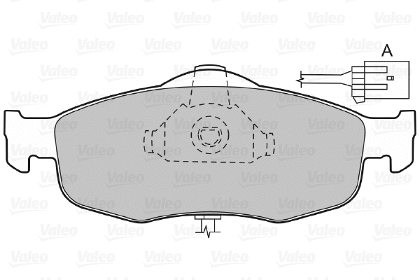 Brake Pad Set, disc brake (598033)