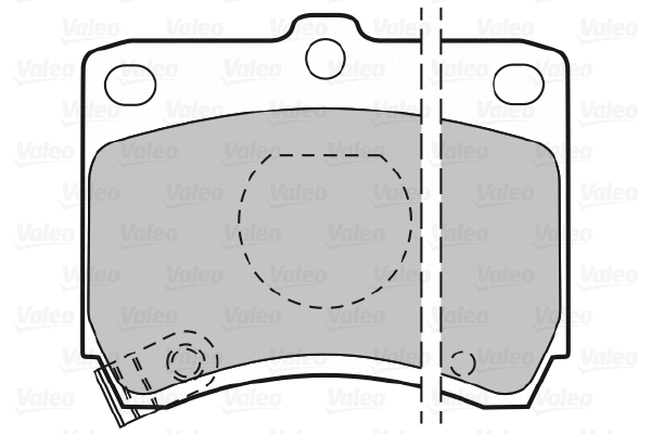 Brake Pad Set, disc brake (598268)