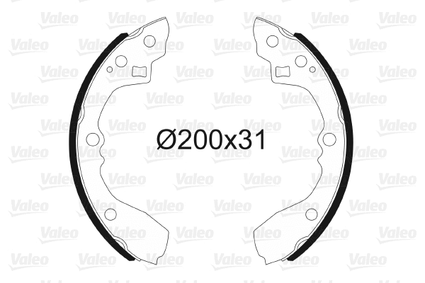 Brake Shoe Set (564178)