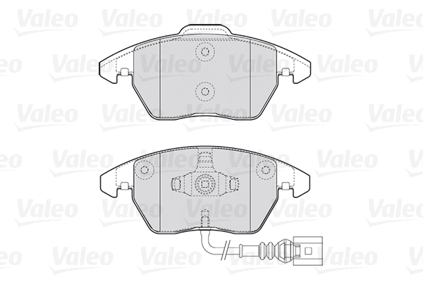 Brake Pad Set, disc brake (301635)