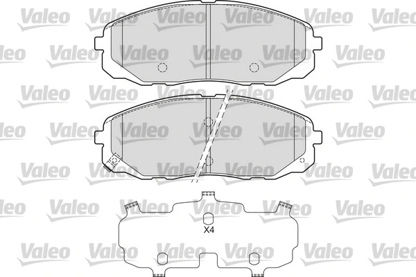 Brake Pad Set, disc brake (601682)
