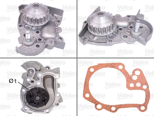 Water Pump, engine cooling (506099)