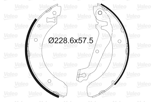 Brake Shoe Set (562031)