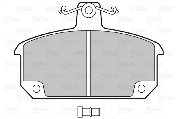 Brake Pad Set, disc brake (598377)