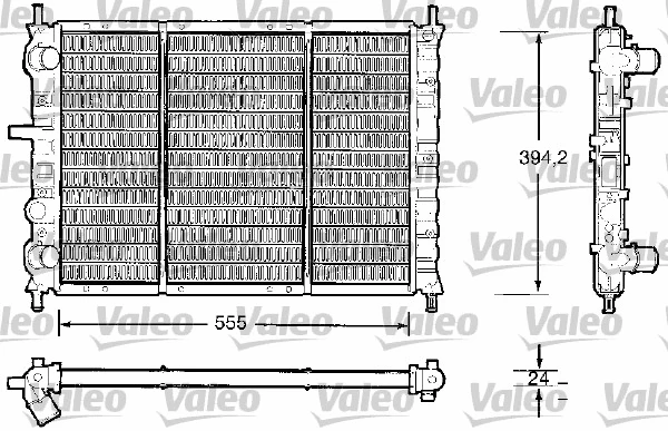 Radiator, engine cooling (732504)