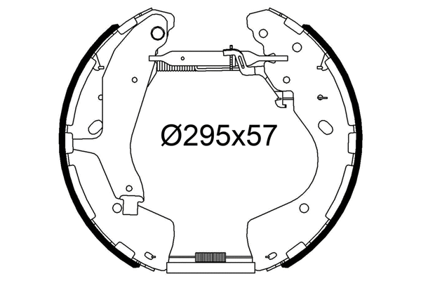 Brake Shoe Set (554915)