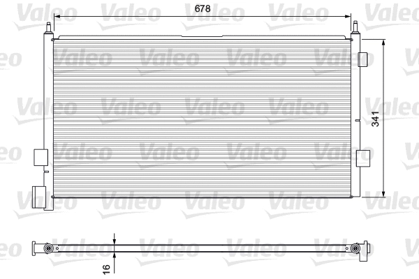 Condenser, air conditioning (815094)