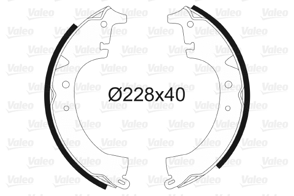 Brake Shoe Set (562991)
