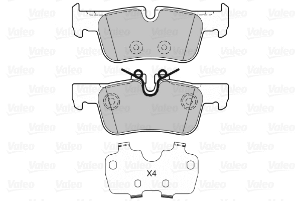 Brake Pad Set, disc brake (601407)