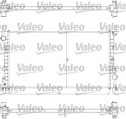 Radiator, engine cooling (735043)
