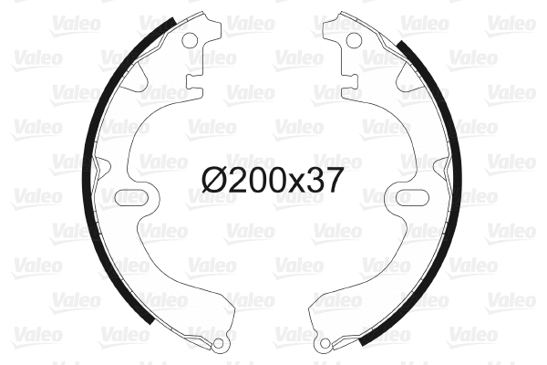 Brake Shoe Set (562708)