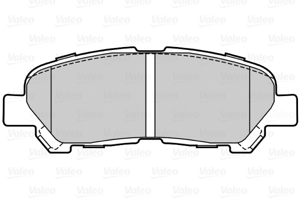 Brake Pad Set, disc brake (670094)