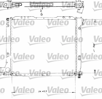 Radiator, engine cooling (730538)