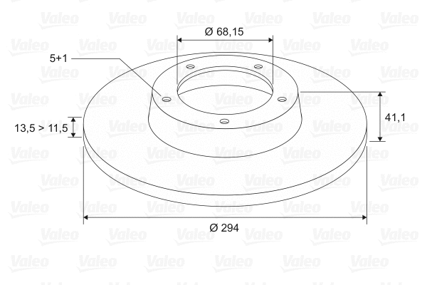 Brake Disc (186801)
