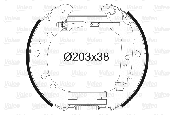 Brake Shoe Set (554896)