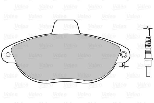 Brake Pad Set, disc brake (598073)