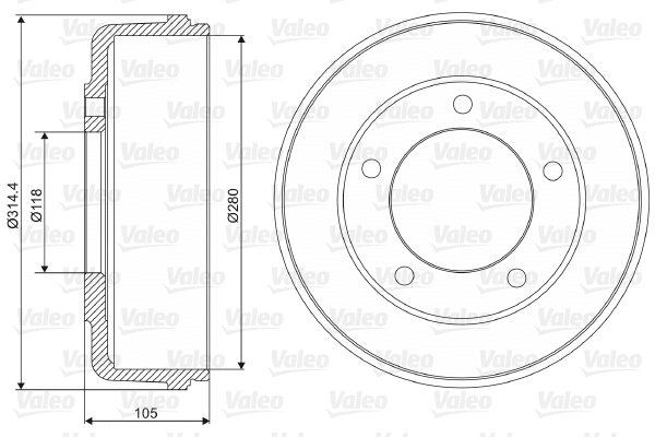 Brake Drum (237048)