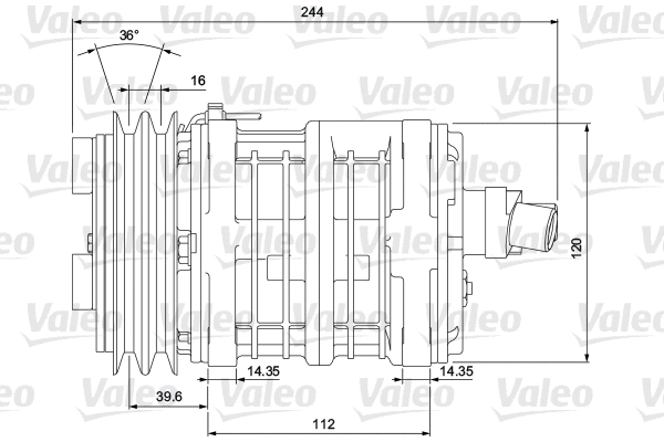 Compressor, air conditioning (700853)