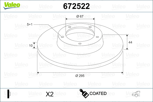Brake Disc (672522)
