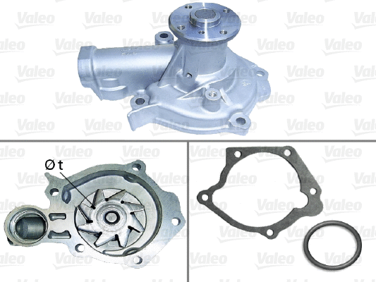 Water Pump, engine cooling (506957)