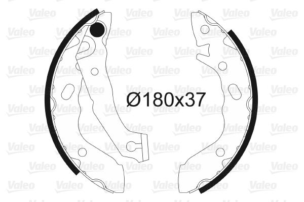 Brake Shoe Set (562608)