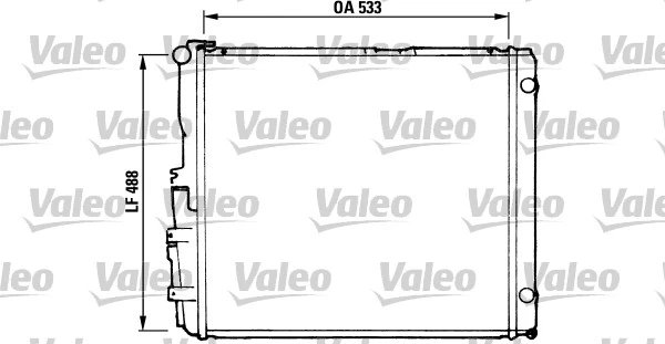 Radiator, engine cooling (819377)