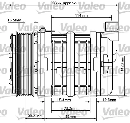 Compressor, air conditioning (815814)