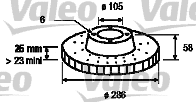 Brake Disc (186645)
