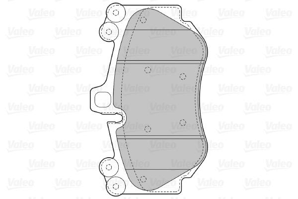 Brake Pad Set, disc brake (598709)