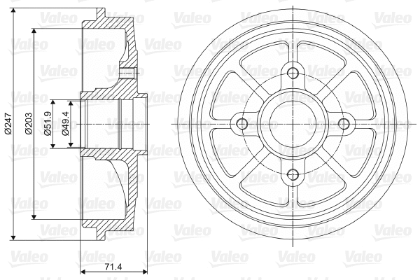 Brake Drum (237097)