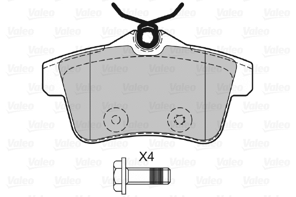Brake Pad Set, disc brake (601061)