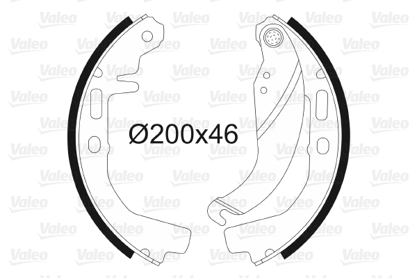 Brake Shoe Set (562052)