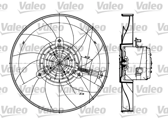 Fan, engine cooling (698360)