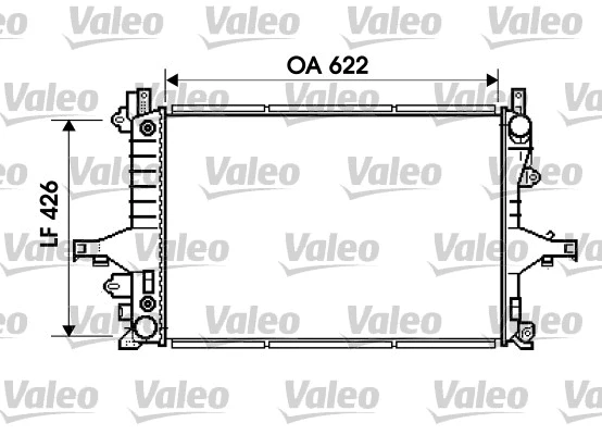 Radiator, engine cooling (734720)